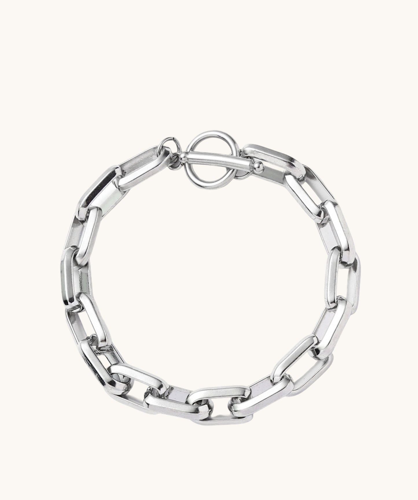 Soup Bowl Link Bracelet