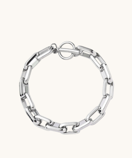 Soup Bowl Link Bracelet