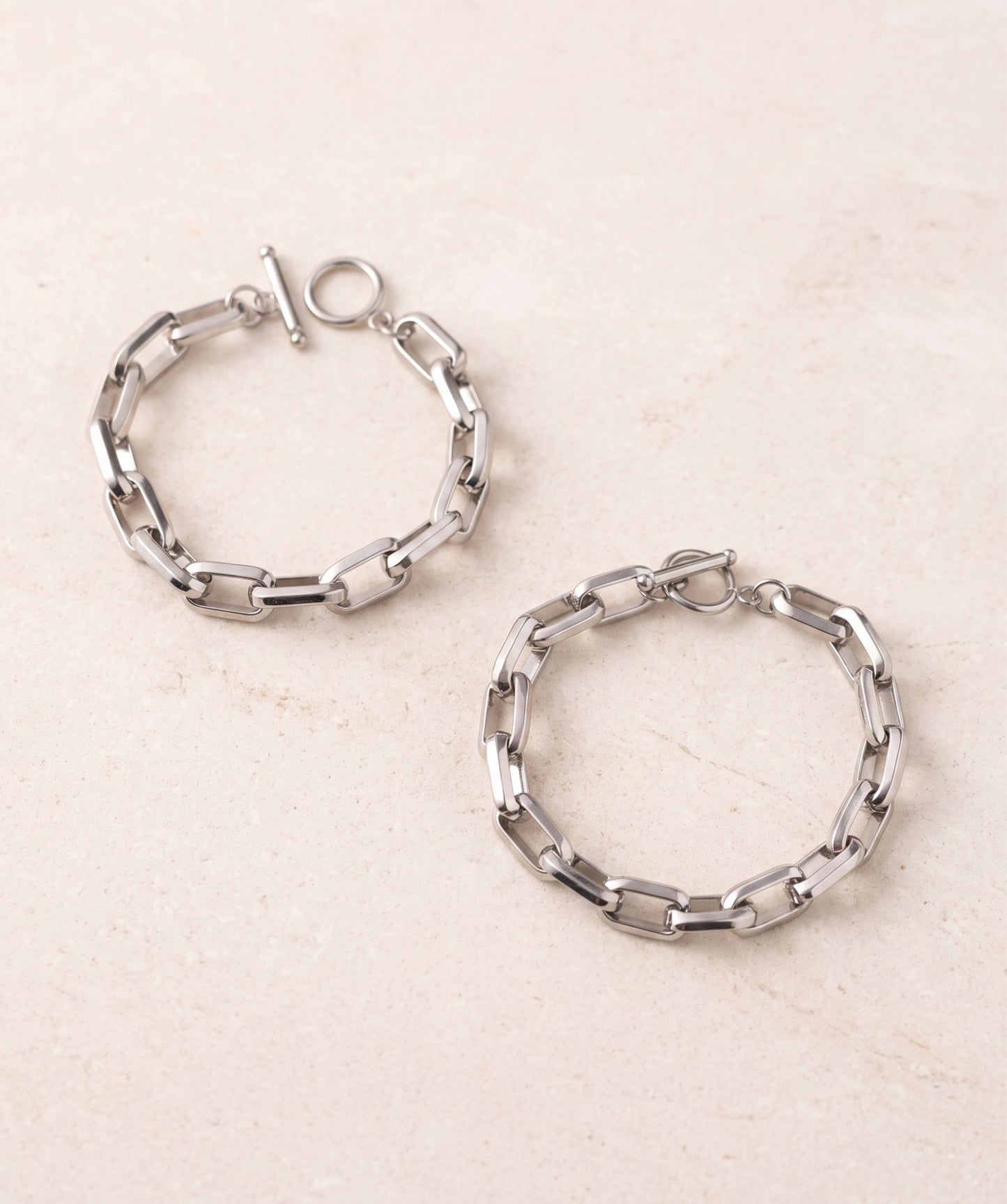 Soup Bowl Link Bracelet