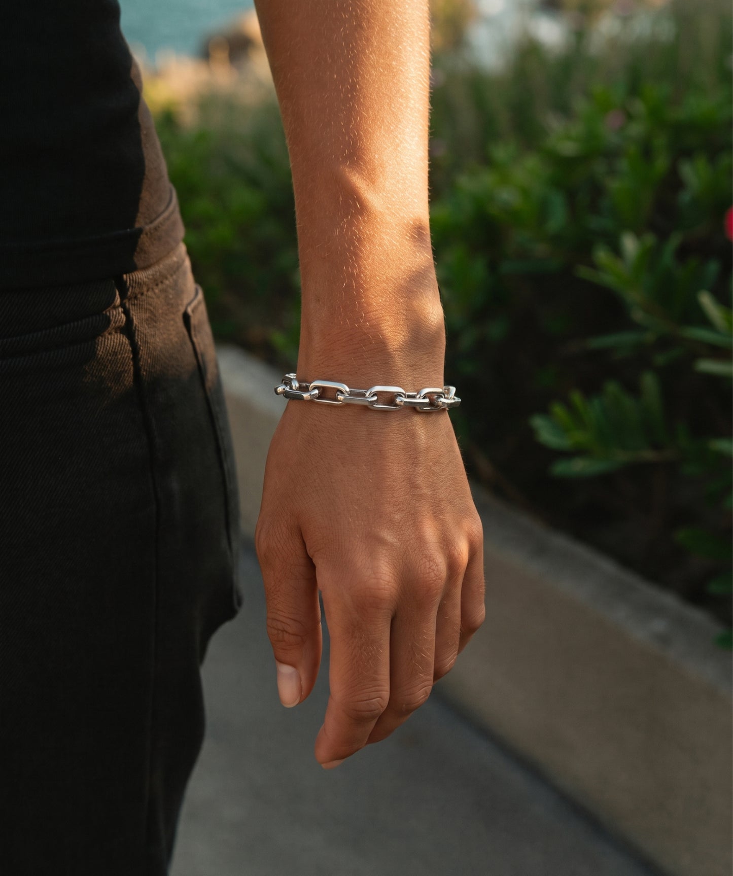 Soup Bowl Link Bracelet
