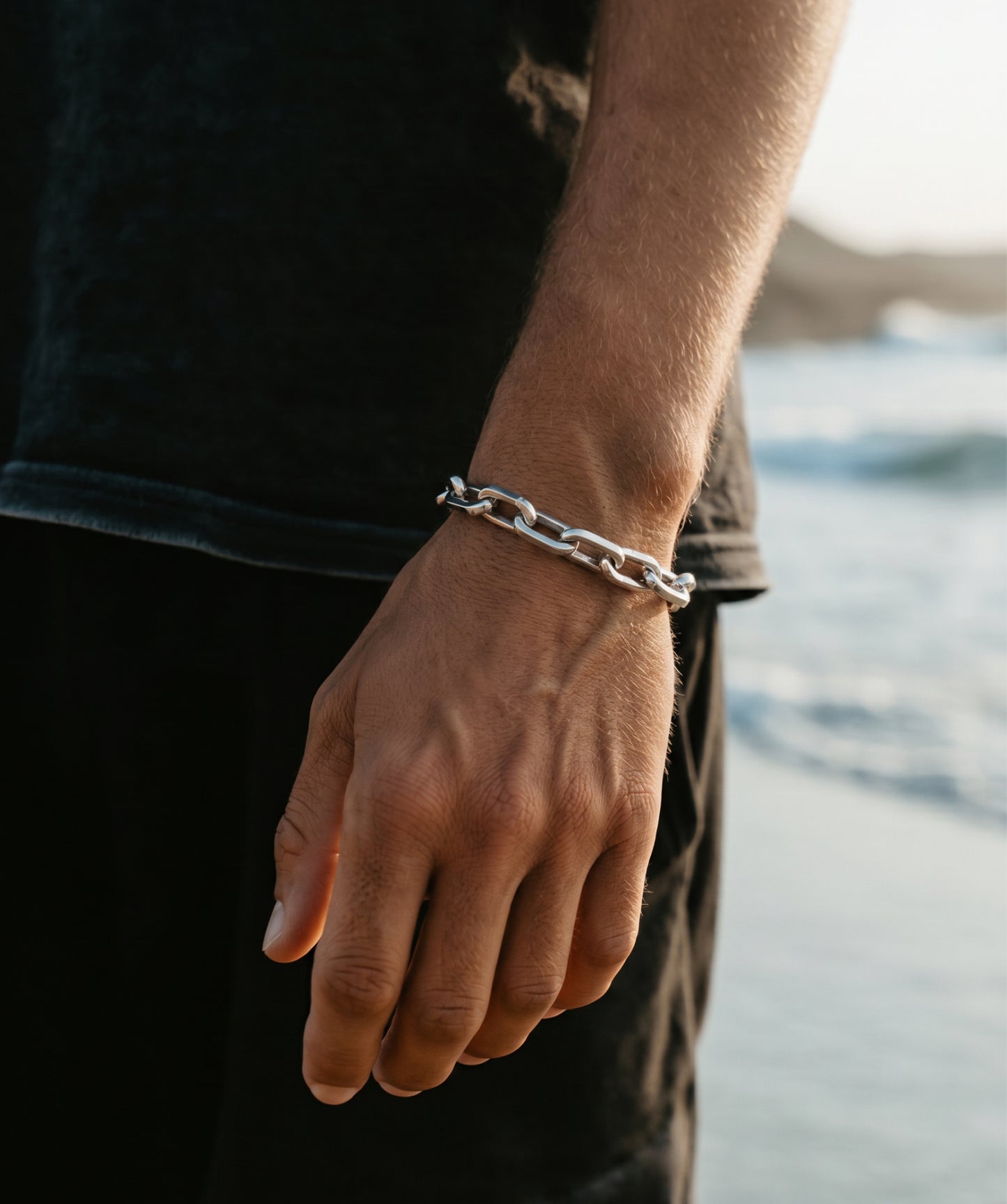 Soup Bowl Link Bracelet