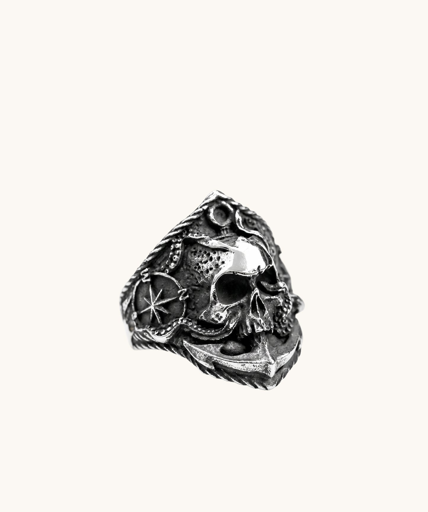 Gas Chambers Skull Ring