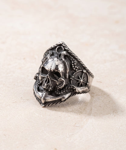 Gas Chambers Skull Ring