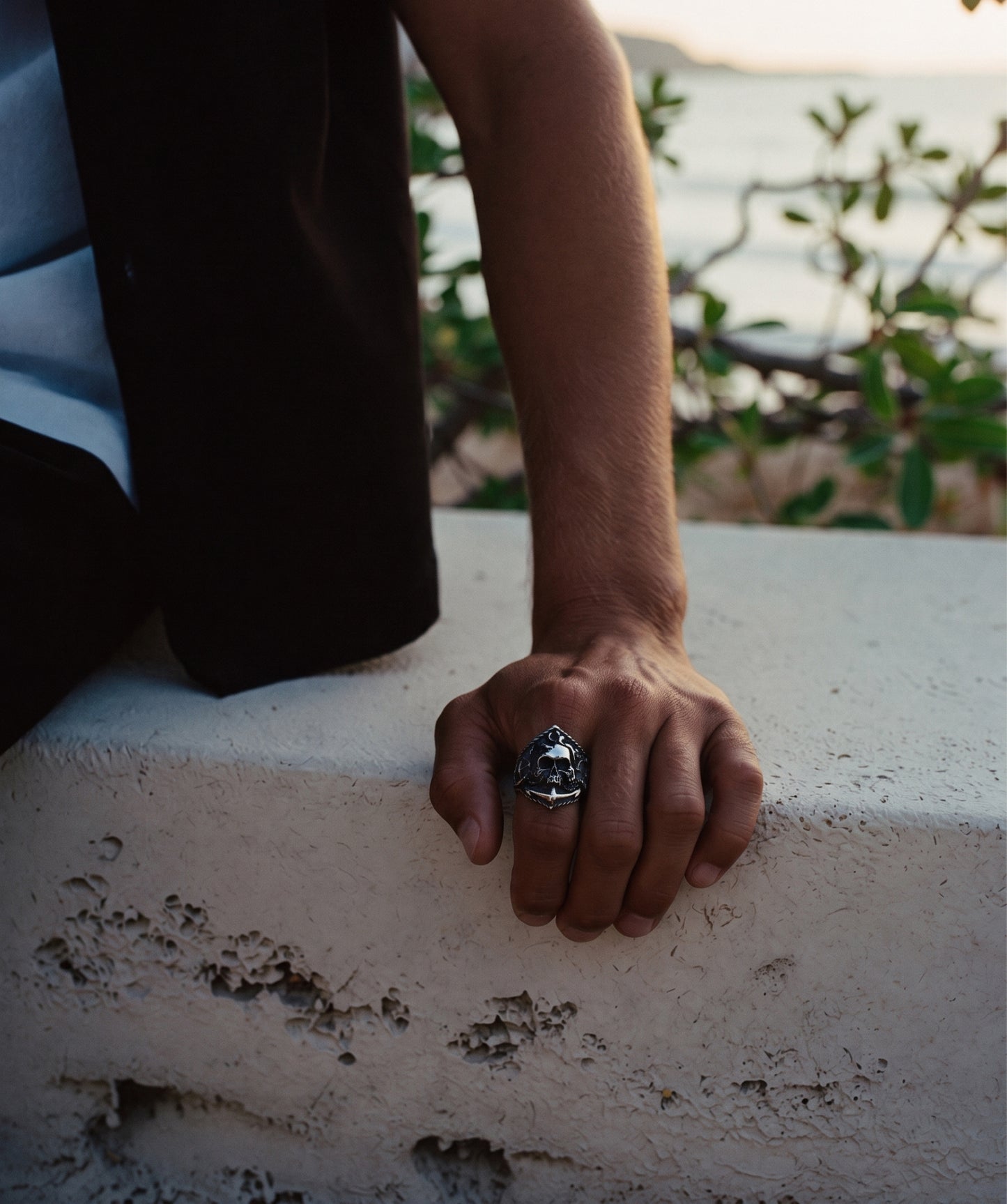 Gas Chambers Skull Ring