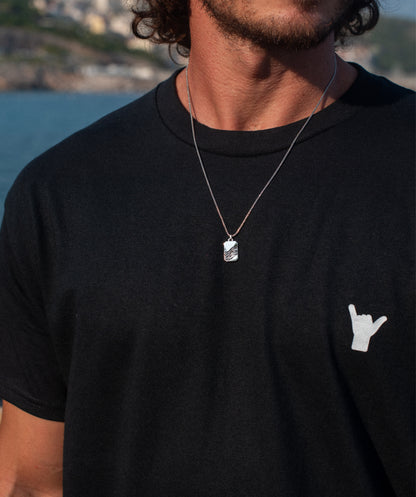 Gold Coast Dog Tag Necklace