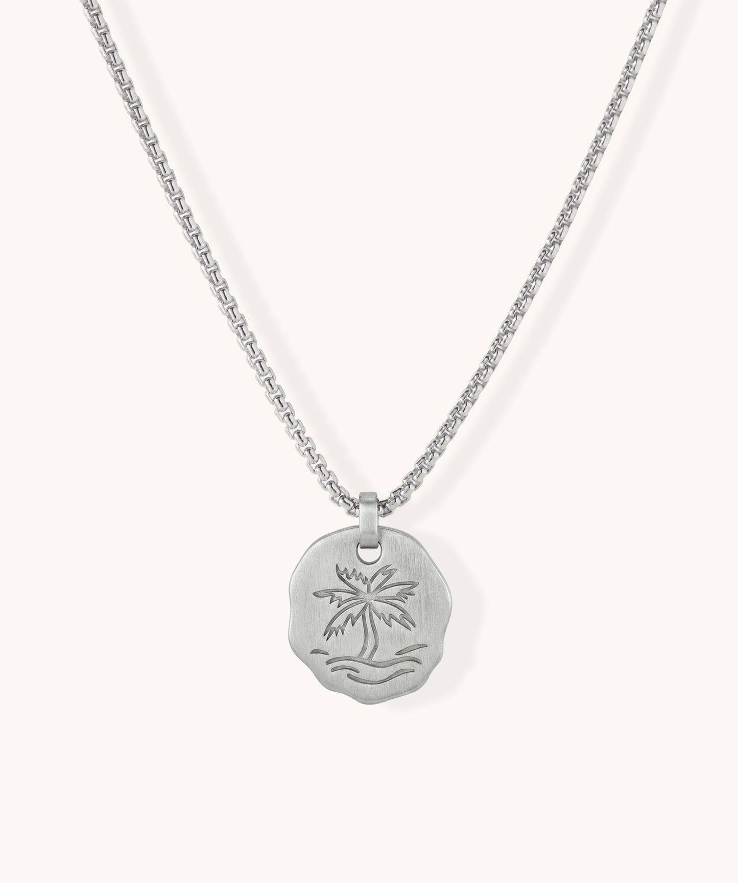 Honolua Bay Palm Necklace SS
