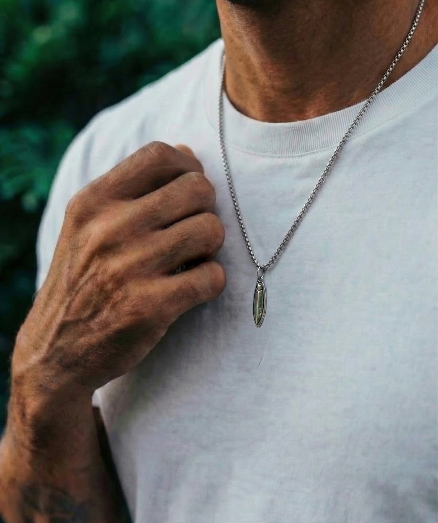 Huntington Surfboard Necklace