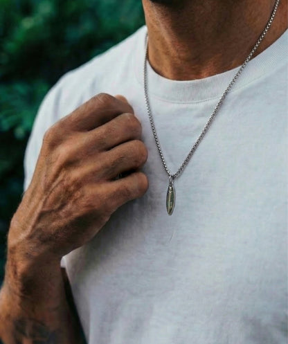 Huntington Surfboard Necklace