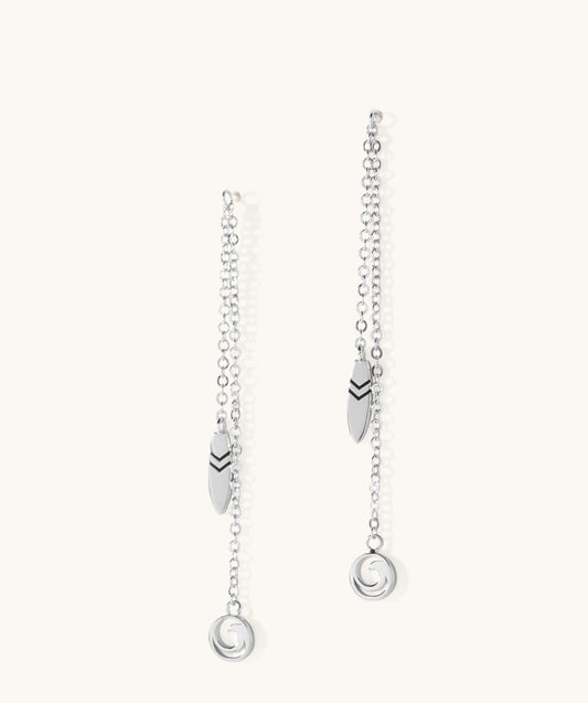 Sayulita Chain Link Drop Earrings