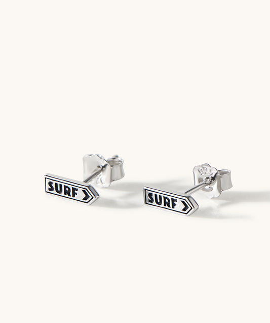 Surf Stud Earrings