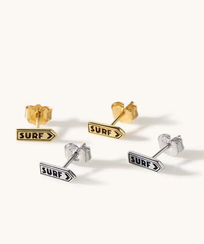 Surf Stud Earrings