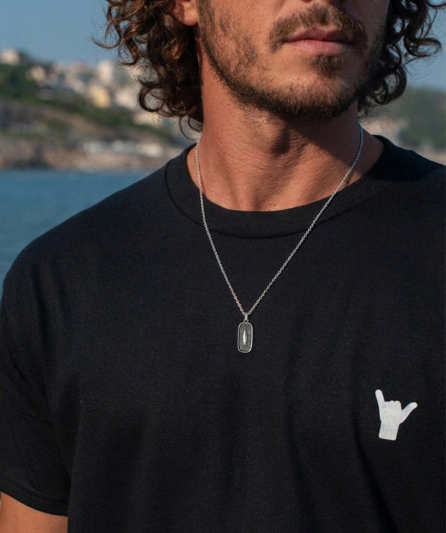 San Onofre Surfboard Necklace