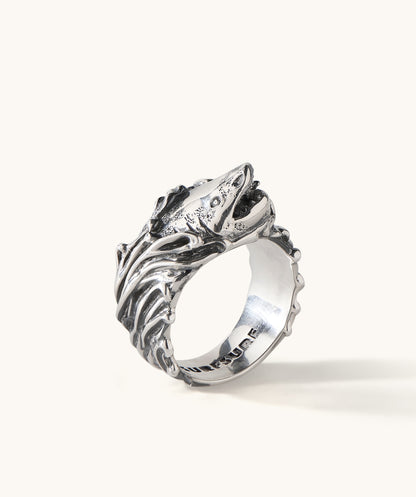 Shark Signet Ring
