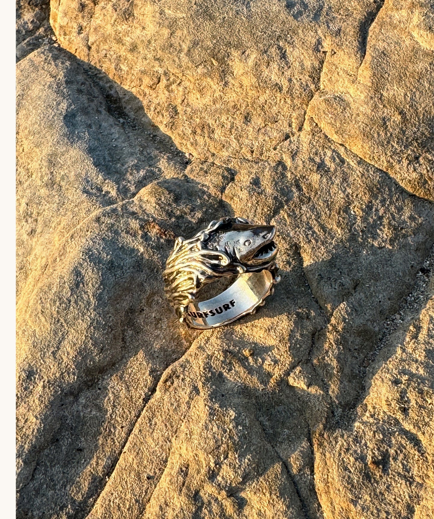 Shark Signet Ring