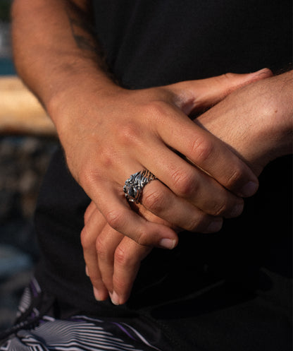 Shark Signet Ring