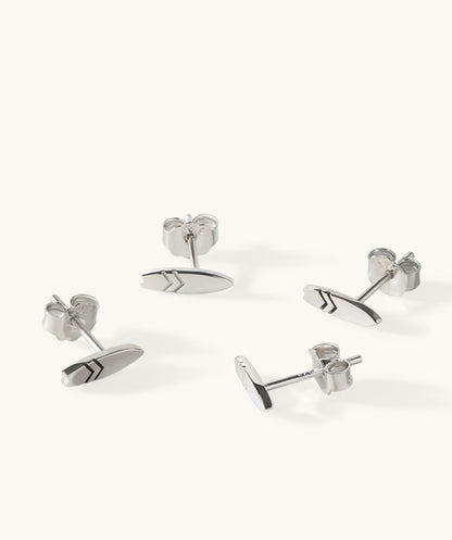 Waxed Stud Earrings SS