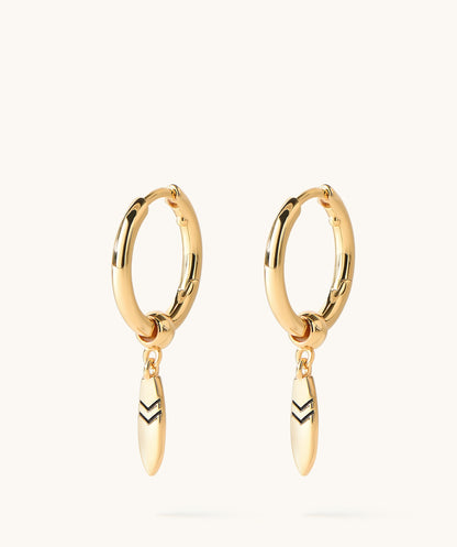 Zuma Surf Hoop Earrings